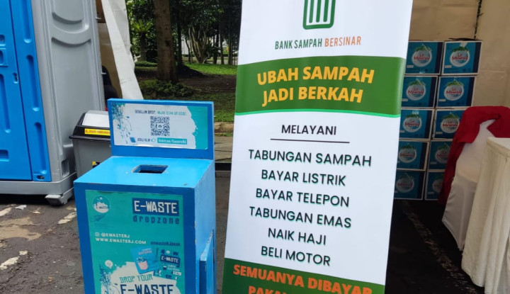 Pengunjung Road To West Java Festival Bisa Tukar Sampah Jadi Uang Elektronik
