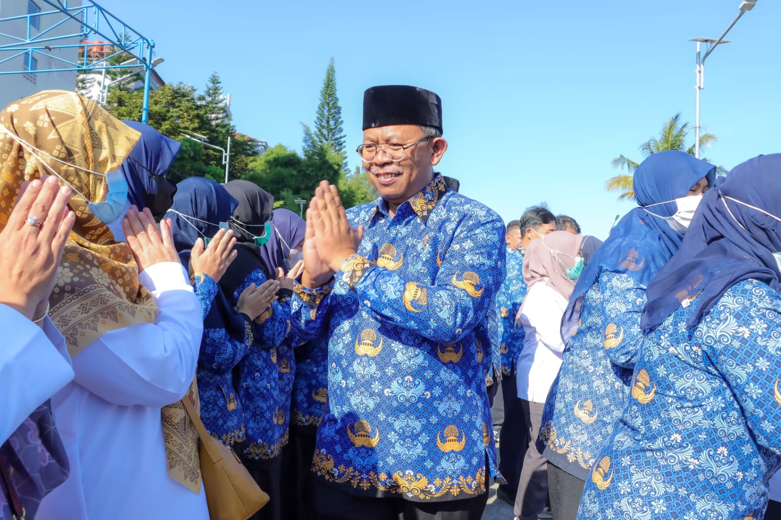 Pimpin Apel Usai Libur Lebaran, Sekda Kota Cimahi Minta Jajaran RSUD Cibabat Terus Tingkatkan Pelayanan