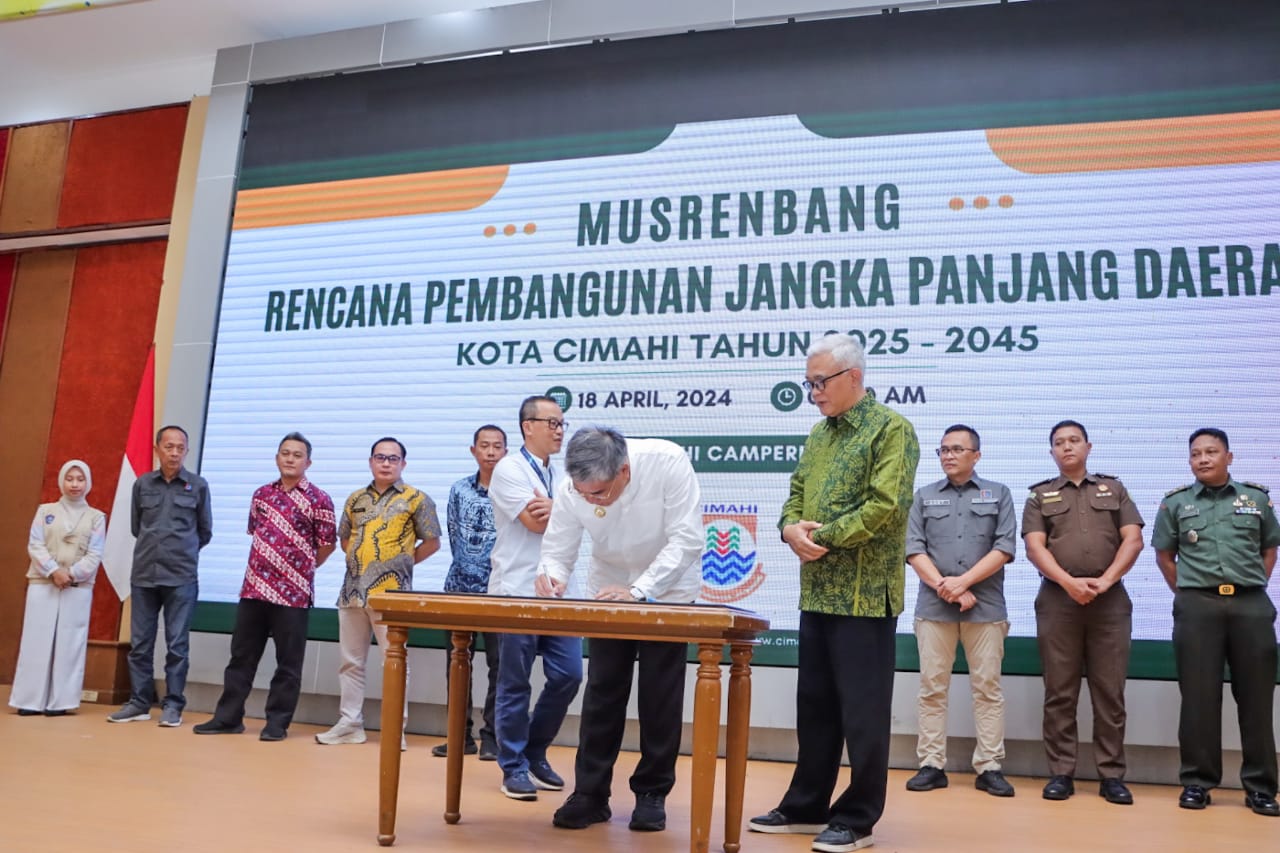 Tetapkan RPJPD Kota Cimahi 2025-2045, Kota Cimahi Usung Visi Cimahi Campernik