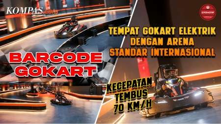 Barcode Gokart | Arena Gokart Elektrik dengan Arena Standar Internasional